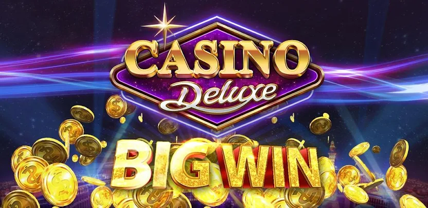 Símbolos de slot machine e moedas, sugerindo sorte e vitória em jogos de cassino da bh bet